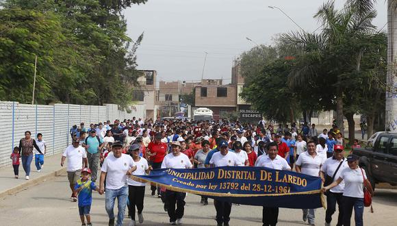Convocan a Marcha por la Paz en el distrito de Laredo 