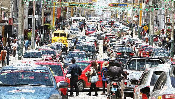 Huancayo: ​El gran problema de la congestión vehicular aún tiene solución