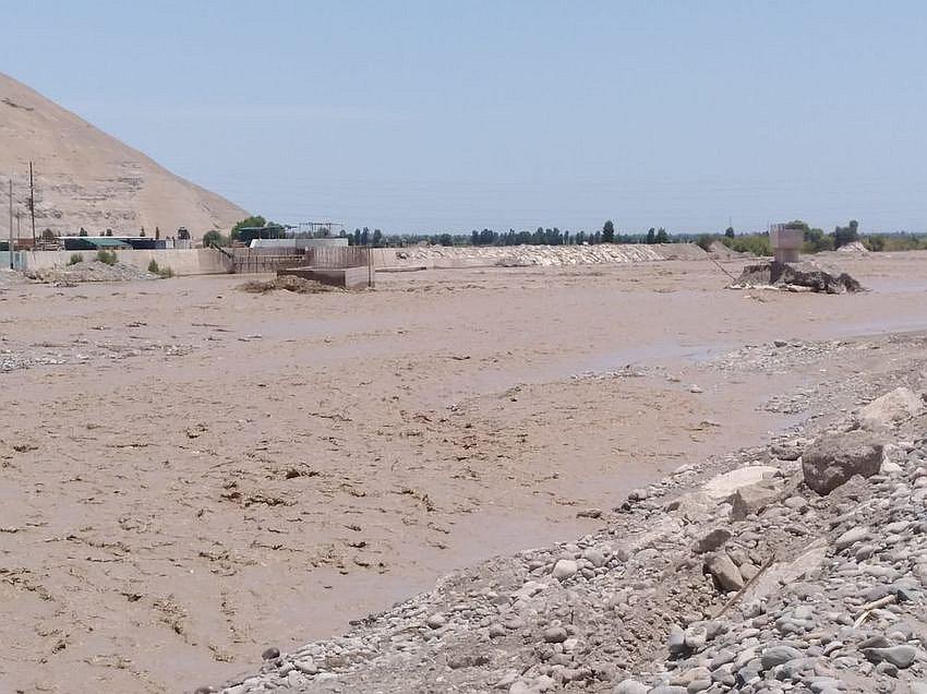 Cultivos del valle de Tambo en riesgo por crecidas del río