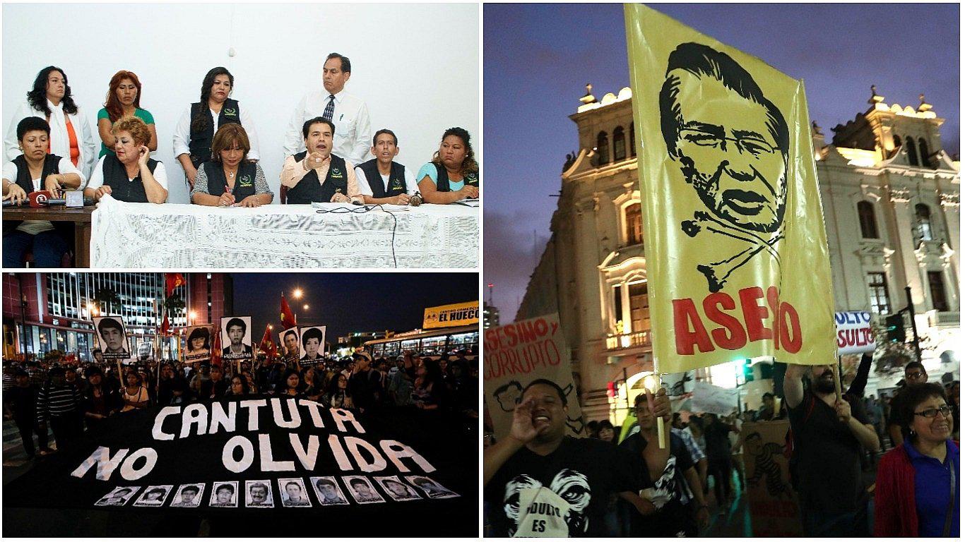 Víctimas de terrorismo cuestionan a quienes protestan contra indulto Fujimori