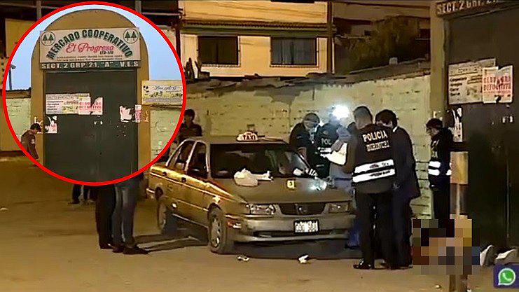 ​Villa El Salvador: asesinan a dos amigos en las afueras de mercado 'El Progreso'