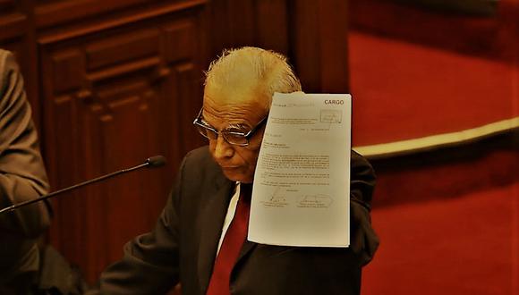 Aníbal Torres presentó cuestión de confianza ante el Congreso el último jueves 17 de noviembre. (Foto: Renzo Salazar / archivo GEC)