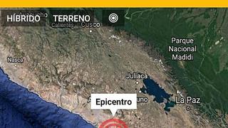 ​Fuerte sismo de 5.2 grados asustó a arequipeños y moqueguanos