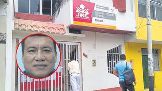 Tumbes: Candidato Tito De Lama es excluido de la contienda electoral