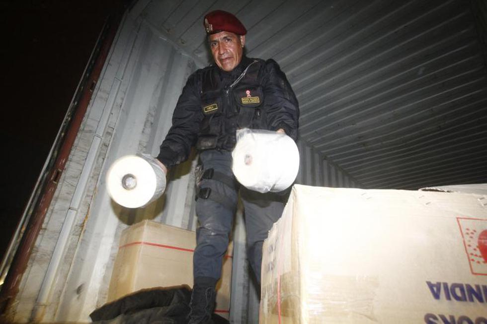 SMP: Policía recupera container robado y detiene a dos sospechosos 
