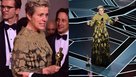 ​A Frances McDormand le robaron su Óscar durante fiesta tras la gala