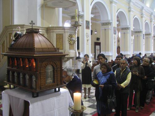 El santo moreno fue venerado