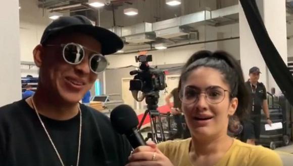 Reportera se vuelve viral por su nerviosismo frente a Daddy Yankee (VIDEO)