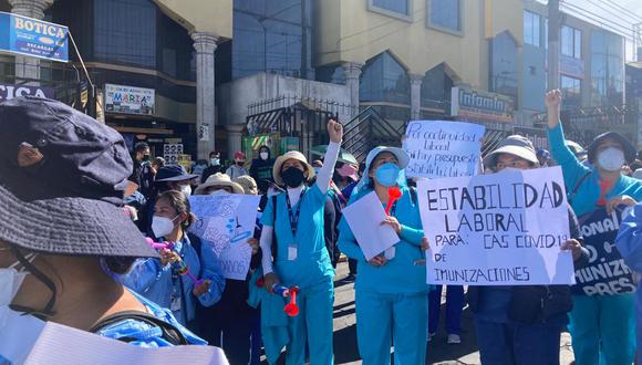 Trabajadores viven en la incertidumbre pese a anuncio de Pedro Castillo| Foto: Soledad Morales