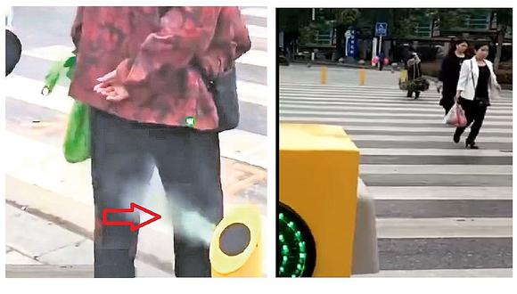 ​Moderno sistema moja a peatones que no respetan semáforo (VIDEO)