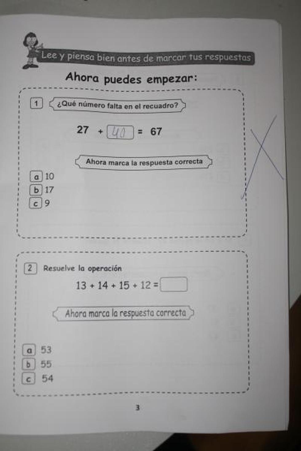 ¡El colmo! DREA y PELA evalúan a estudiantes con prueba llena de errores