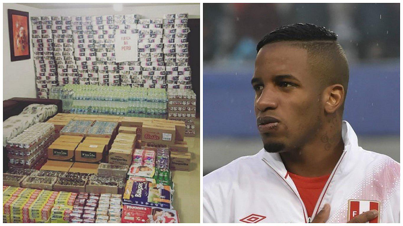 ​Jefferson Farfán: Futbolista sorprende con importante donación para damnificados por huaicos