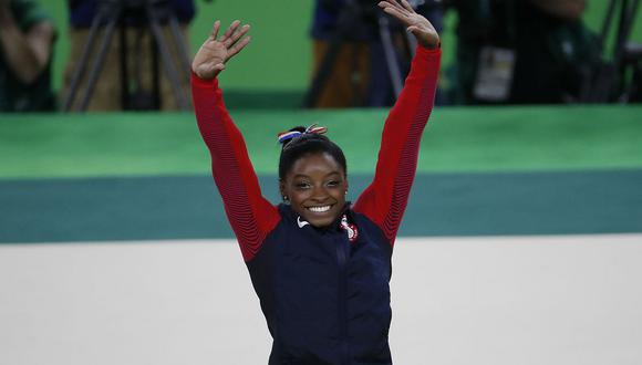 Simone Biles logró su cuarta medalla de oro en Río 2016