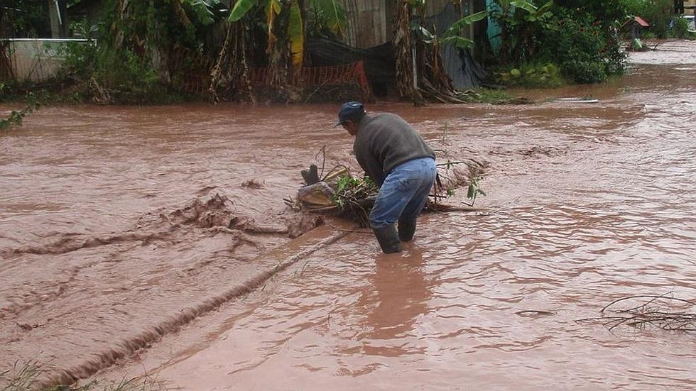 Alerta roja por posibles desbordes de ríos en la Selva Central (FOTOS)