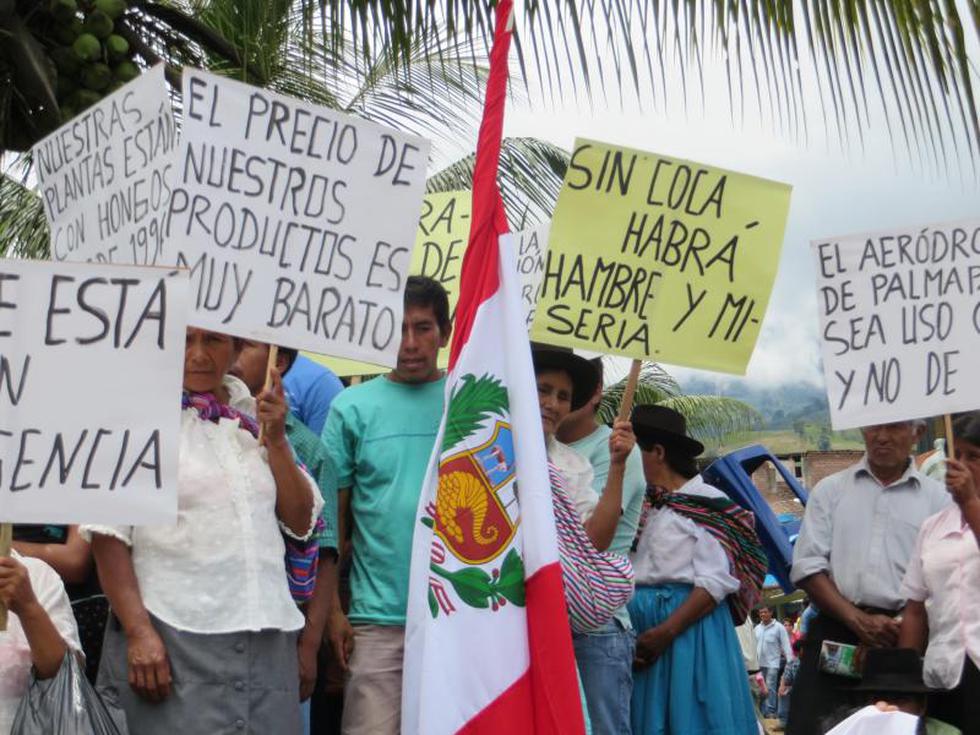 En primer día de congreso de cocaleros del Vraem concluyen defender la hoja de coca