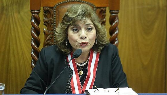 Zoraida Ávalos saludó la elección de Elvia Barrios como presidenta del Poder Judicial. (Foto: GEC)