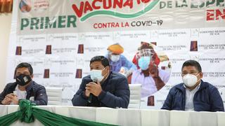 “Vacunatón” regional para inmunizar a población de 47 a 54 años de 43 distritos