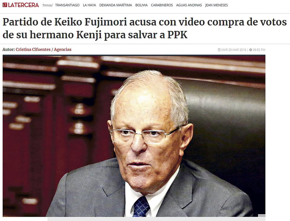 Medios internacionales también informan sobre crisis política en Perú (FOTOS)