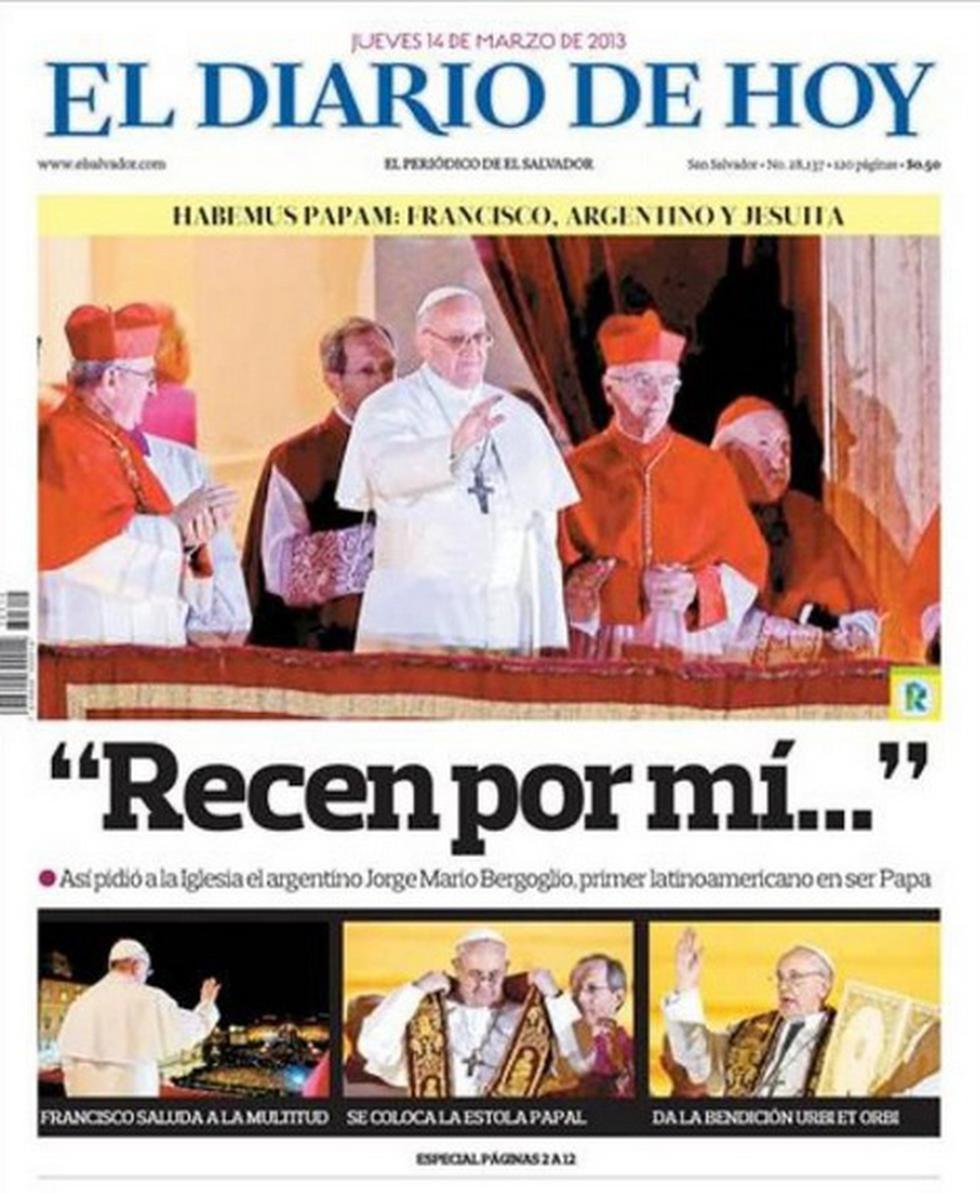 (FOTOS) Papa Francisco: Así informaron diarios de América