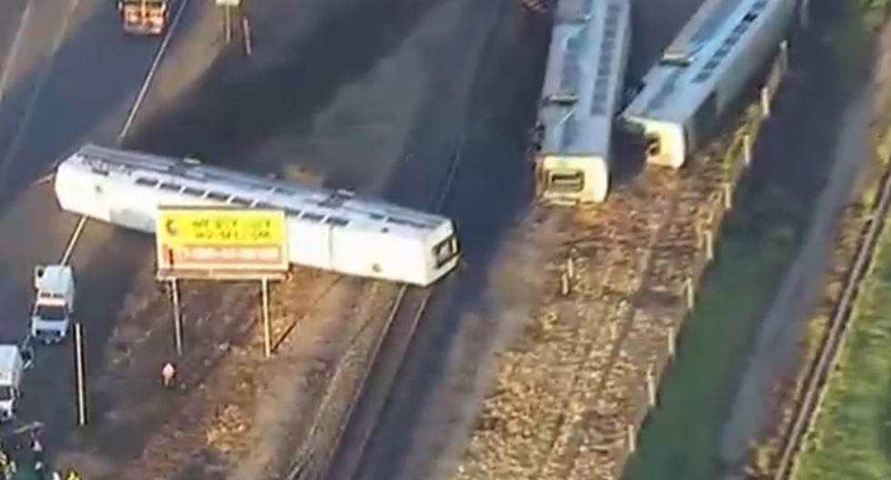EE.UU. Al menos 30 heridos en choque de tren con vehículo cerca de Los
