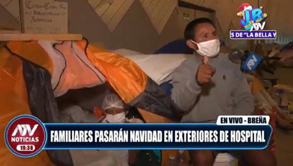 Muy emocionado, el hombre subrayó que con su hijo vino desde Arequipa. Su pequeño fue intervenido en el Instituto Nacional de Salud del Niño y ahora está sano.