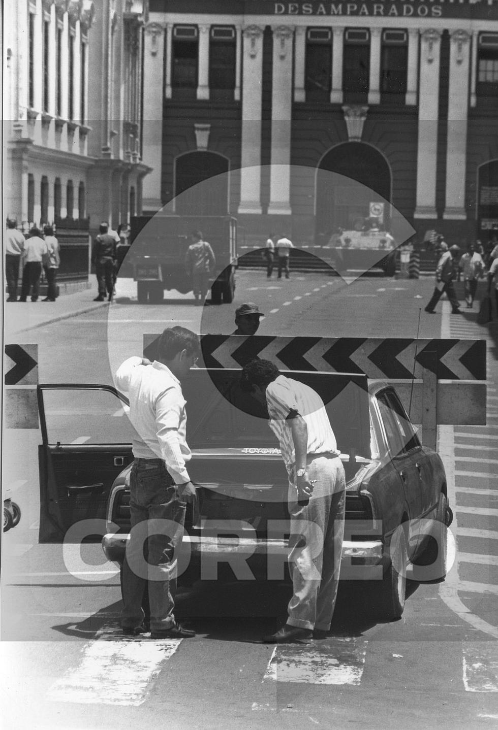 5 de abril: Las imágenes del autogolpe de Alberto Fujimori