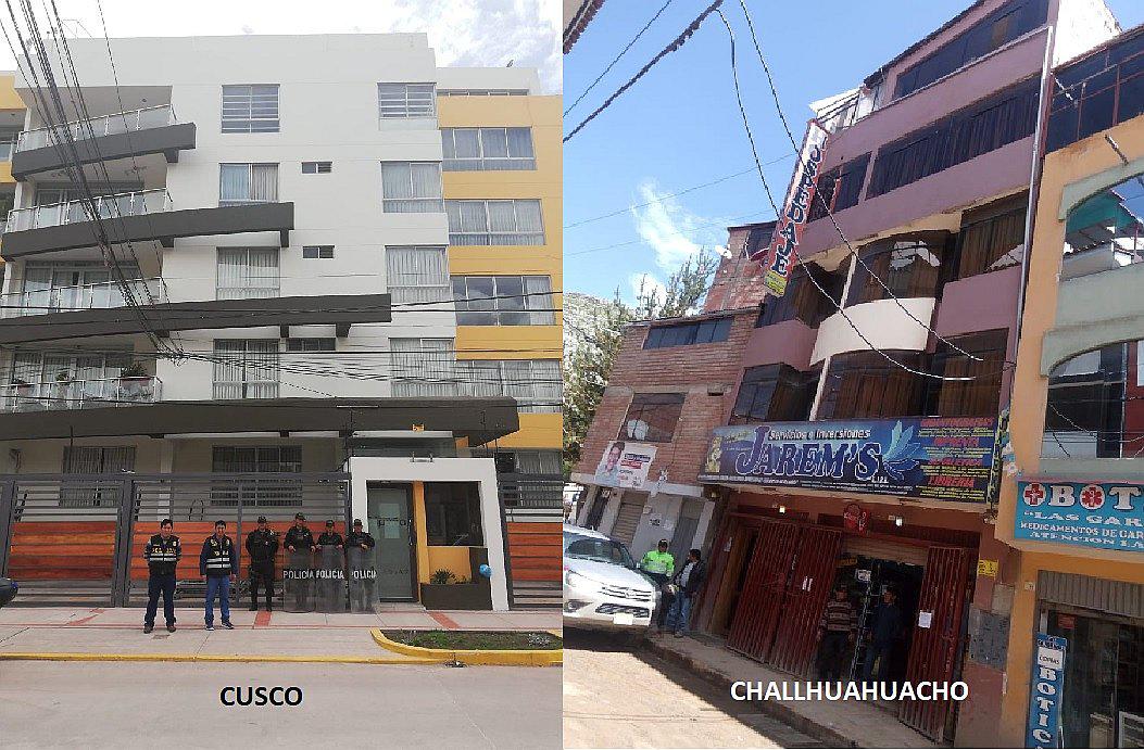 Incautan tres inmuebles y allanan otros 12 pertenecientes a exfuncionarios municipales