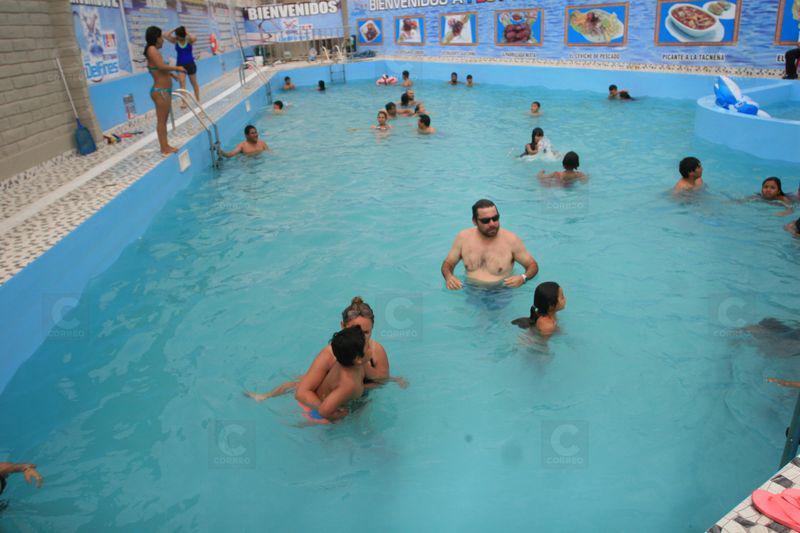 Estas piscinas de Tacna son apta para los bañistas