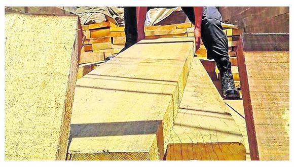 ​Desbaratan tráfico ilegal de madera en el que estaban vinculados funcionarios del Serfor