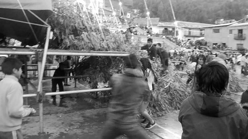 Cusco: Árbol de yunza cae, aplasta y mata a un niño