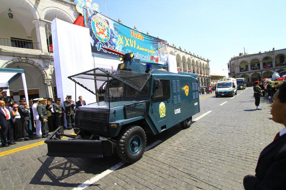 Así se celebró el XXVI aniversario de la PNP (fotos)