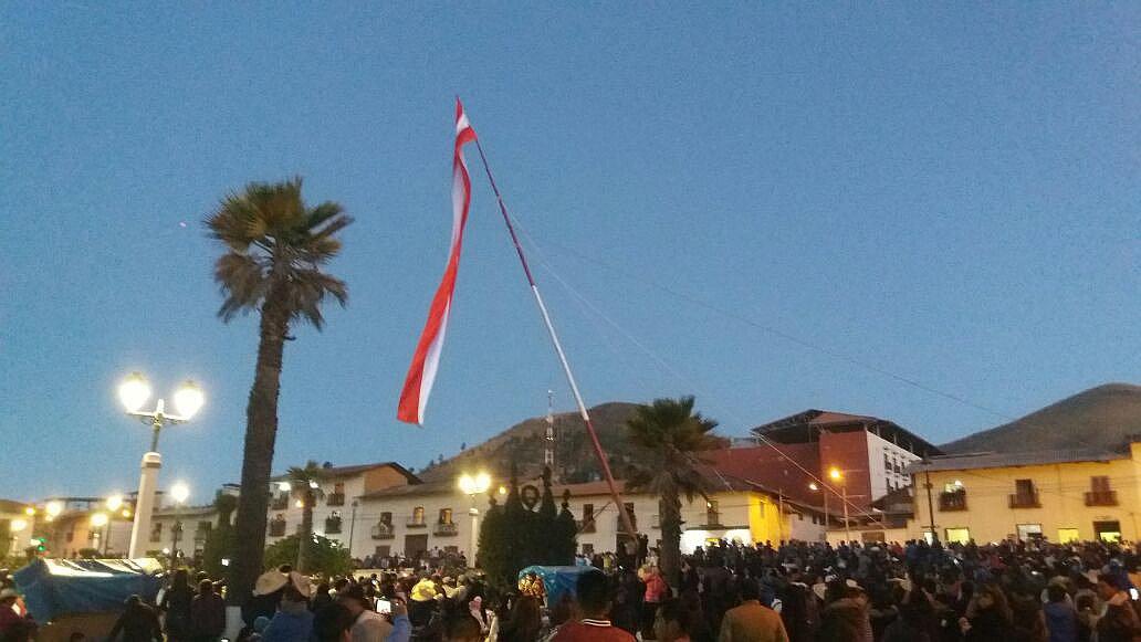 Huamachuco: Realizan tradicional Parada de Gallardete