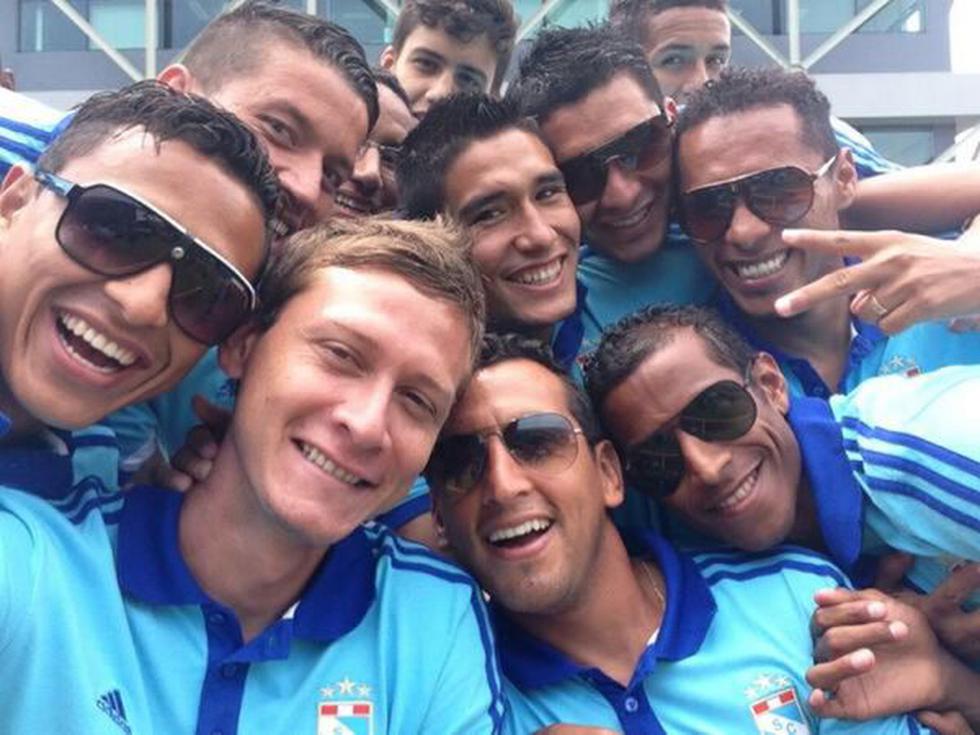 Jugadores de Sporting Cristal imitan el 'selfie' de los Premios Óscar