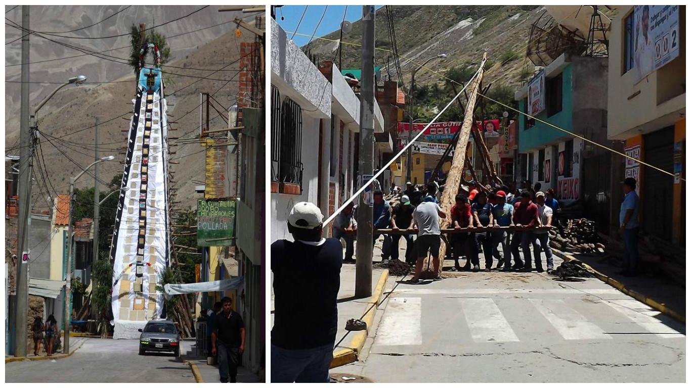 Moquegua: Madero de posa en Omate cae sobre joven tras festividad de Semana Santa