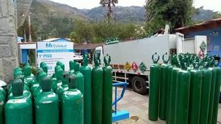 EsSalud envía 100 balones de oxígeno para frenar escasez en 7 hospitales de Huaraz en Áncash