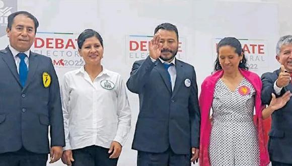 Debate electoral organizado por el Jurado Nacional de Elecciones enfrentó a cinco candidatos que buscan la gobernación de Huánuco/ Foto: Correo