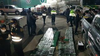En Huancayo intervienen camión que llevaba media tonelada de droga de alta pureza con destino a Oxapampa