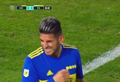 Zambrano quería celebrar: poste evitó el gol del peruano en el Boca vs. Defensa (VIDEO)