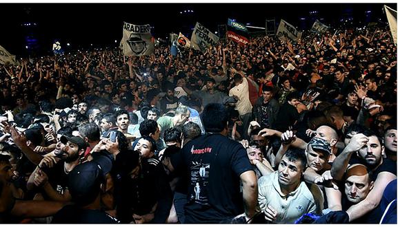 Argentina: dos muertos en multitudinario concierto de rock 