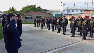 Rinden homenaje a policías fallecidos por la Covid-19 en la región Tumbes