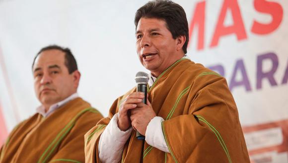 Pedro Castillo se pronunció en contra de sus "detractores". Foto: Presidencia