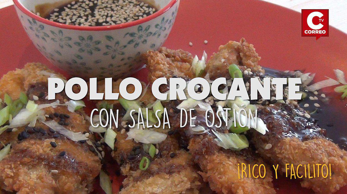​Rico y facilito: prepara el fin de semana este Pollo crocante con salsa de ostión (VIDEO)