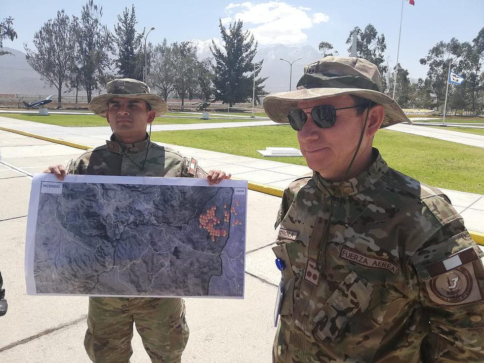 Incendio forestal: Fuego se reaviva en Arequipa y afecta a zonas de queñuales (FOTOS)