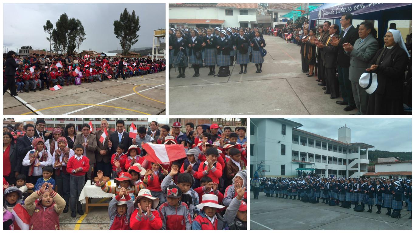 Inicio de año escolar en Cusco con presencia de autoridades