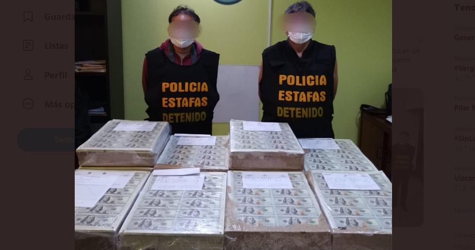 Falsificadores (Foto: Difusión)