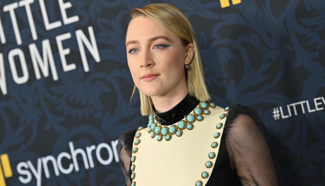 Saoirse Ronan fue nominada a Mejor actriz por “Little Women”. (Foto: AFP)