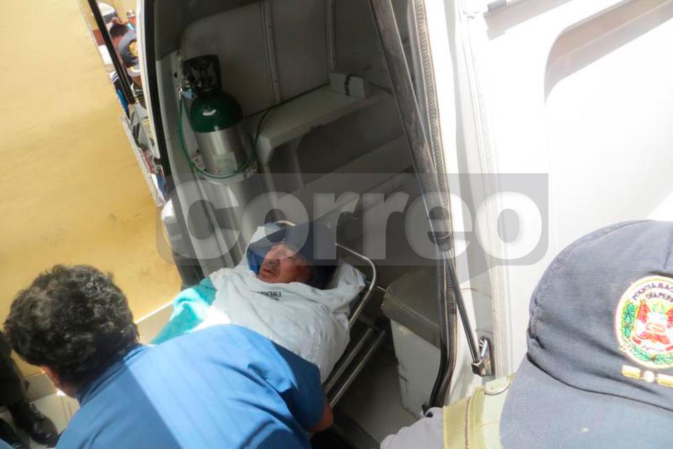 Chiclayo: Roberto Torres fue trasladado a clínica (Fotos)