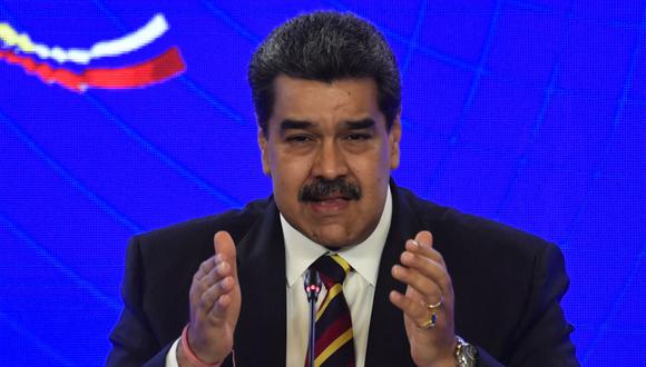 "Es un crimen", dice Maduro sobre sanciones contra Rusia tras invasión en Ucrania. (Foto: Federico Parra / AFP)