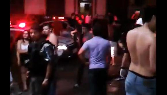 Video: Difunden las primeras imágenes tras incendio en discoteca de Brasil