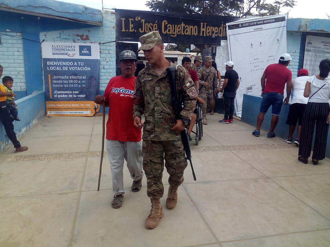 Elecciones 2020: Un total de 44 mesas de votación se instalaron en el colegio Cayetano Heredia
